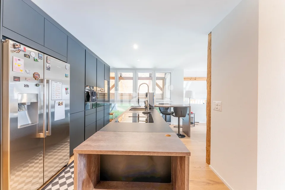 Meraviglioso appartamento di 4.5 locali con grande terrazza in vendita a Posieux