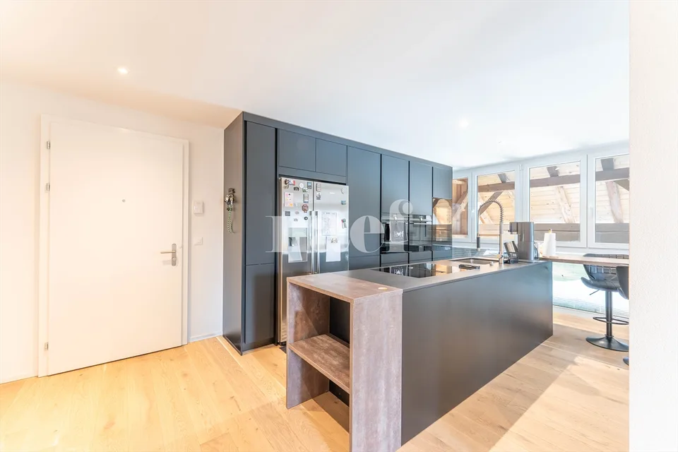 Meraviglioso appartamento di 4.5 locali con grande terrazza in vendita a Posieux