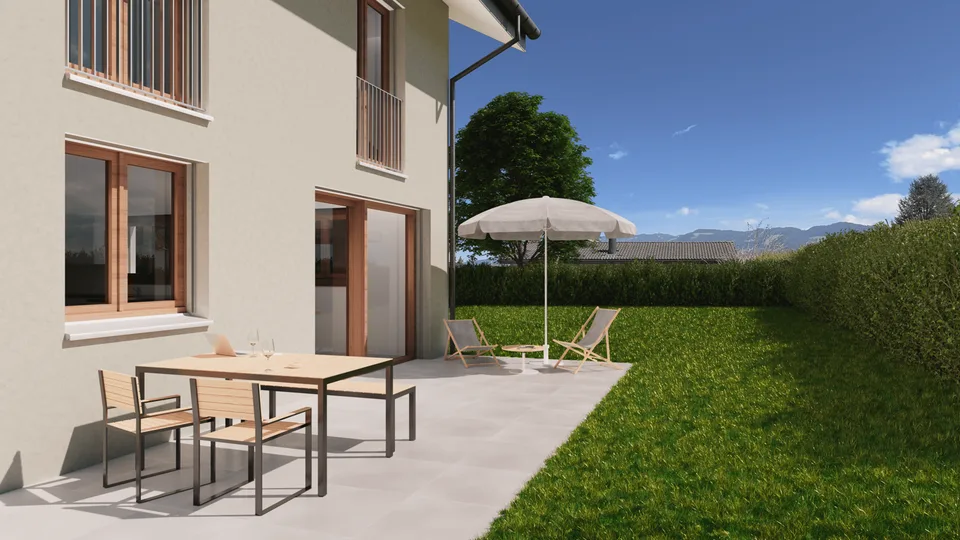 Casa a schiera nuova di 5.5 locali a Marsens – ultimo lotto - permesso di costruire in vigore!