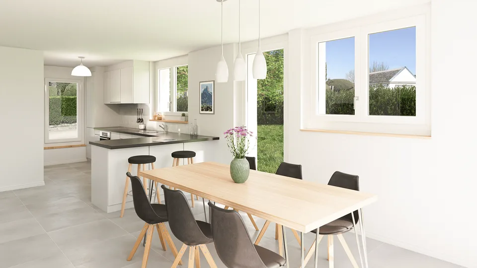 Casa a schiera nuova di 5.5 locali a Marsens – ultimo lotto - permesso di costruire in vigore!
