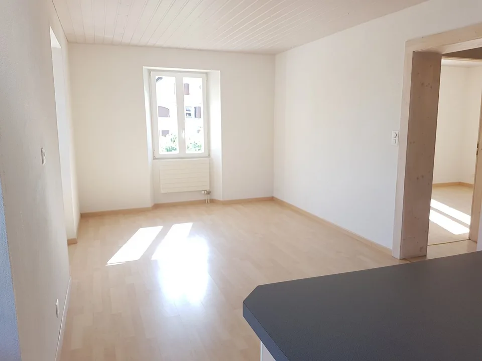 Zu vermieten, charmantes kleines Apartment mit 2 Zimmern, in einem Familienhaus, in St-Pierre-de-Clages!