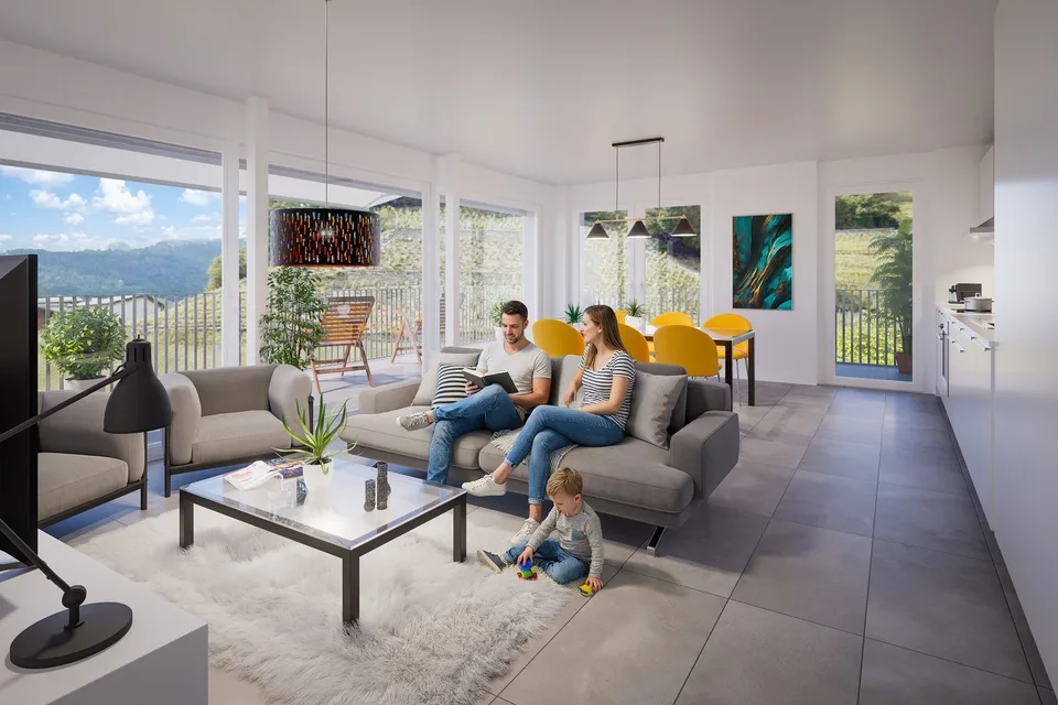 Appartements de 4.5 pièces dans une nouvelle résidence à Chamoson
