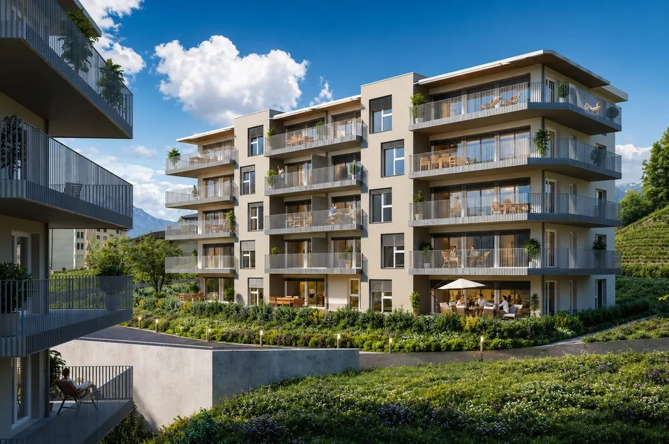 Appartements de 3.5 pièces dans une nouvelle résidence à Chamoson