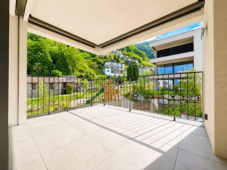 Moderne 3.5-ZWg im Grünen in Gordola – Foto 8 von 9
