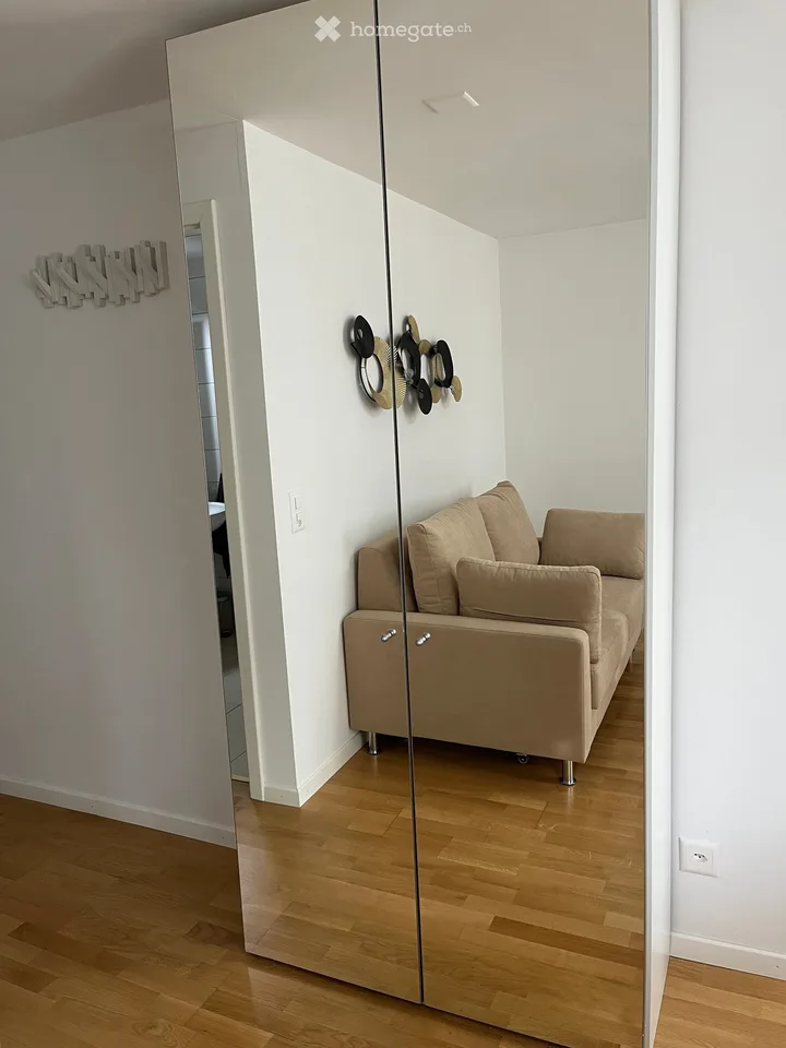 Appartement meublé de 1,5 pièces dans un emplacement central à St. Gallen