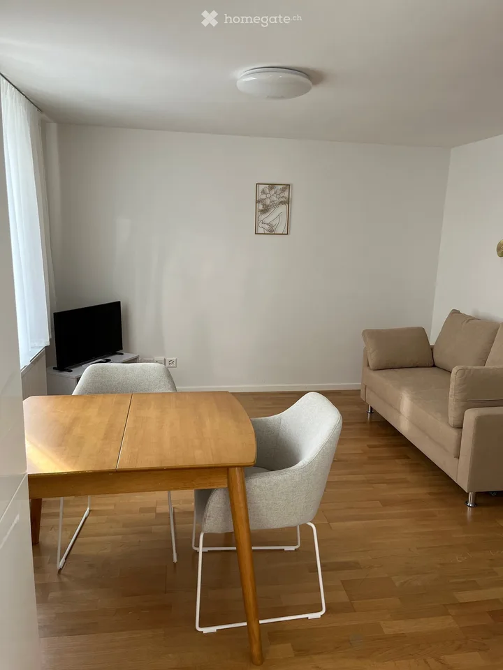 Möbliertes 1.5-Zimmer-Apartment an zentraler Lage in St. Gallen