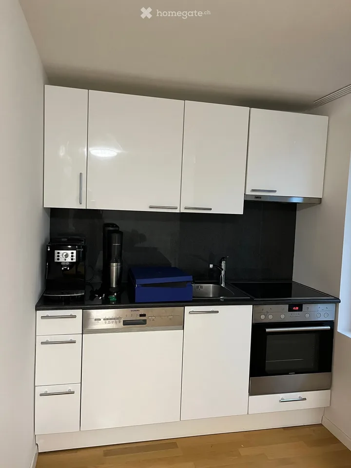 Appartement meublé de 1,5 pièces dans un emplacement central à St. Gallen
