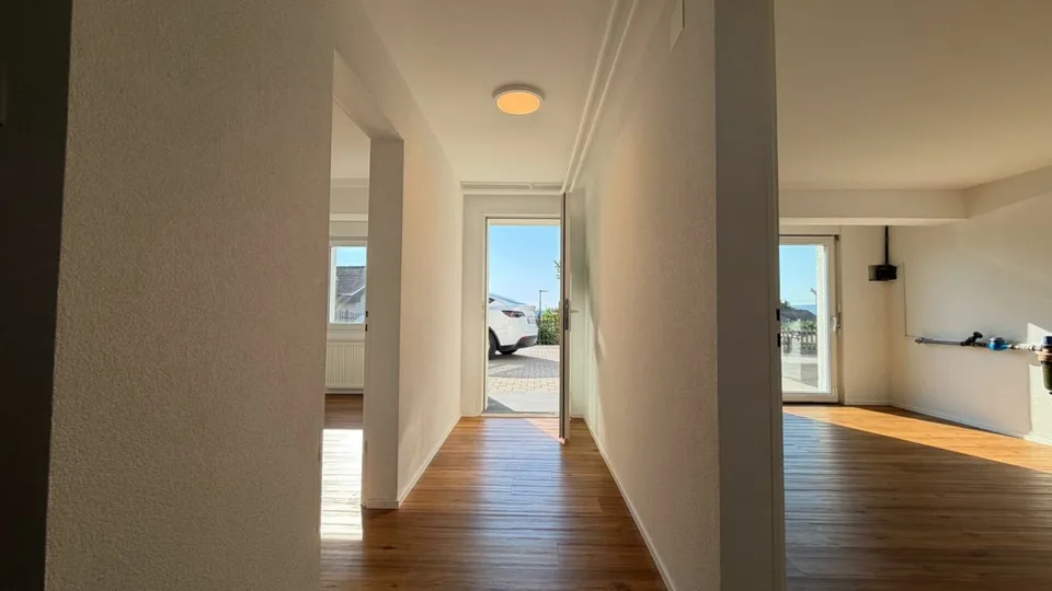 Casa familiare di nuova costruzione con vista da sogno, ristrutturata a fondo - polivalente e in posizione familiare