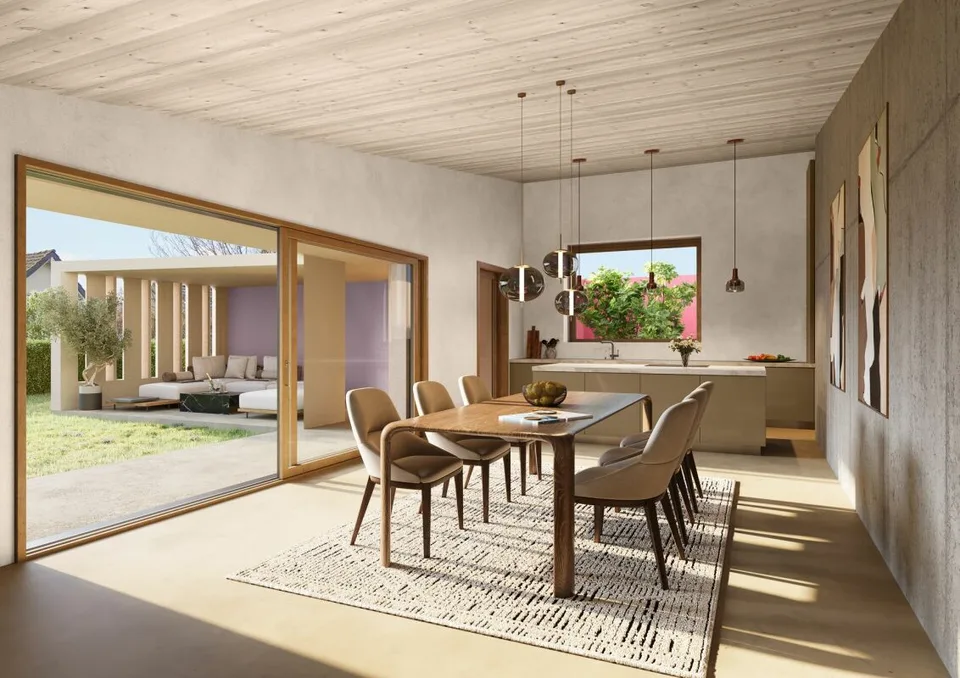 Villa dell'architetto in una posizione panoramica unica