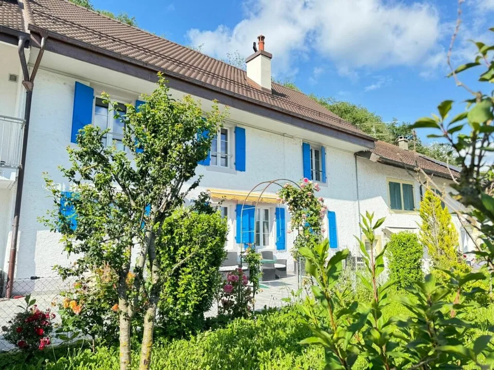 15 MIN DE LAUSANNE charmante et vaste maison familiale