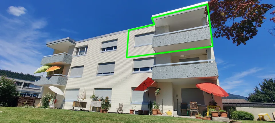 Ruhige 4.5-Zimmerwohnung mit Balkon