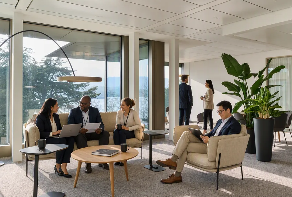 Arbeiten am See – bezugsfertige Premium Open Space Offices – Foto 8 von 12