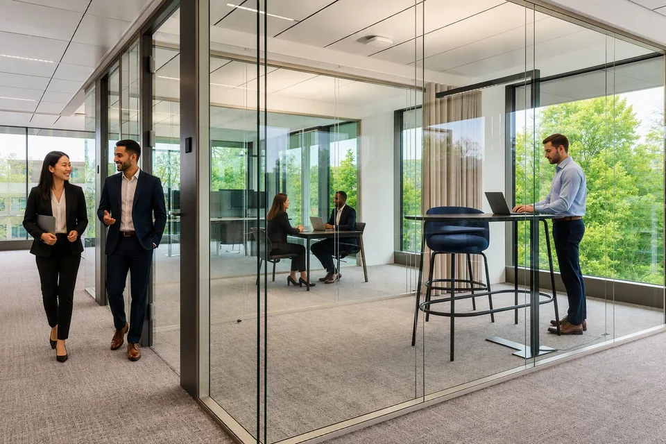 Arbeiten am See – bezugsfertige Premium Open Space Offices – Foto 12 von 12