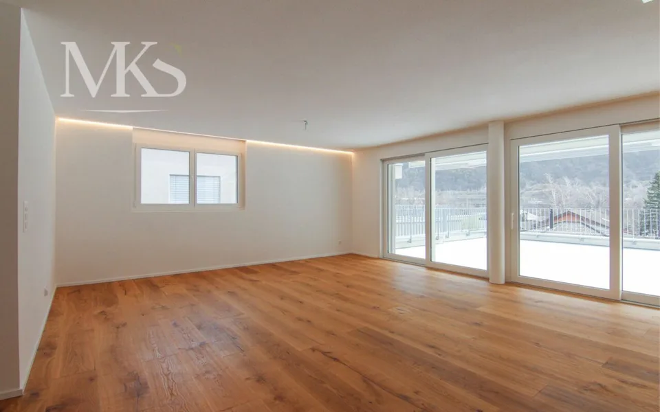 Appartement attique de luxe 4.5 pièces à Brigerbad - prêt à être occupé