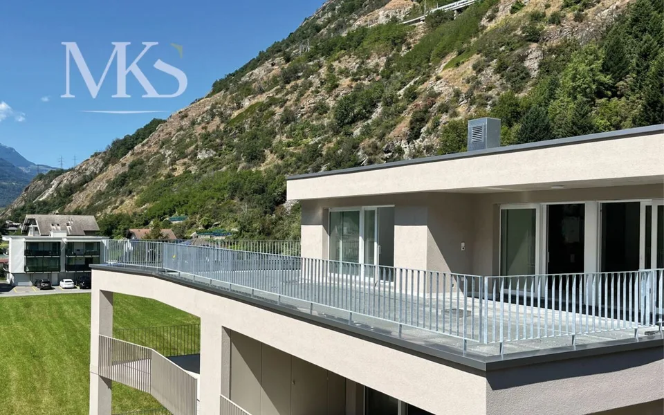 Appartement attique de luxe 4.5 pièces à Brigerbad - prêt à être occupé