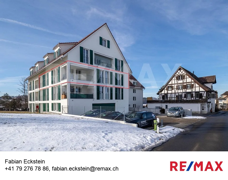 Hochwertige 4.5-Zimmer-Wohnung mit unverbaubarer See- und Weitsicht