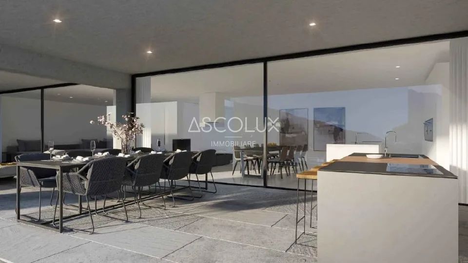 Exklusive Attikawohnung mit grosser gedeckter Terrasse – 4 Parkplätze inklusive