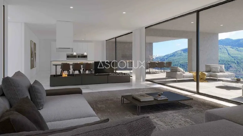 Exklusive Attikawohnung mit grosser gedeckter Terrasse – 4 Parkplätze inklusive
