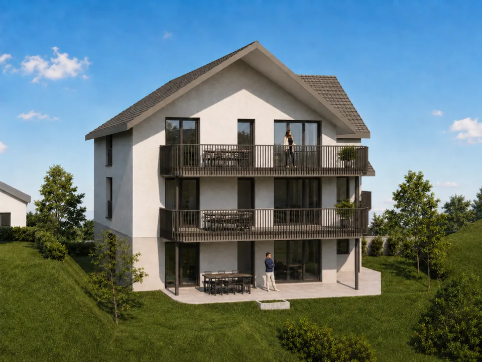Erstvermietung: Moderne Neubauwohnungen mit Bergblick in Oberiberg!
