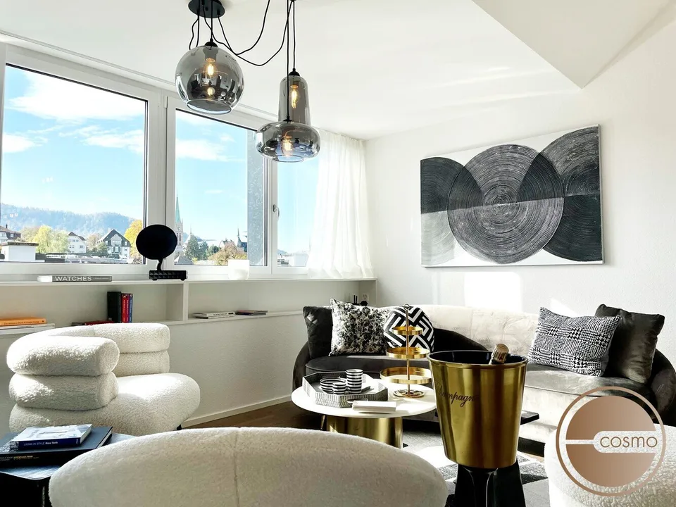 PENTHOUSE MIT AUSSICHT IM HERZEN WIEDIKONS  / PENTHOUSE WITH VIEW IN THE HEART OF WIEDIKON