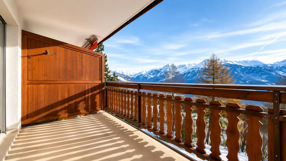 Charmant appartement de 3.5 pièces rénové à Crans-Montana