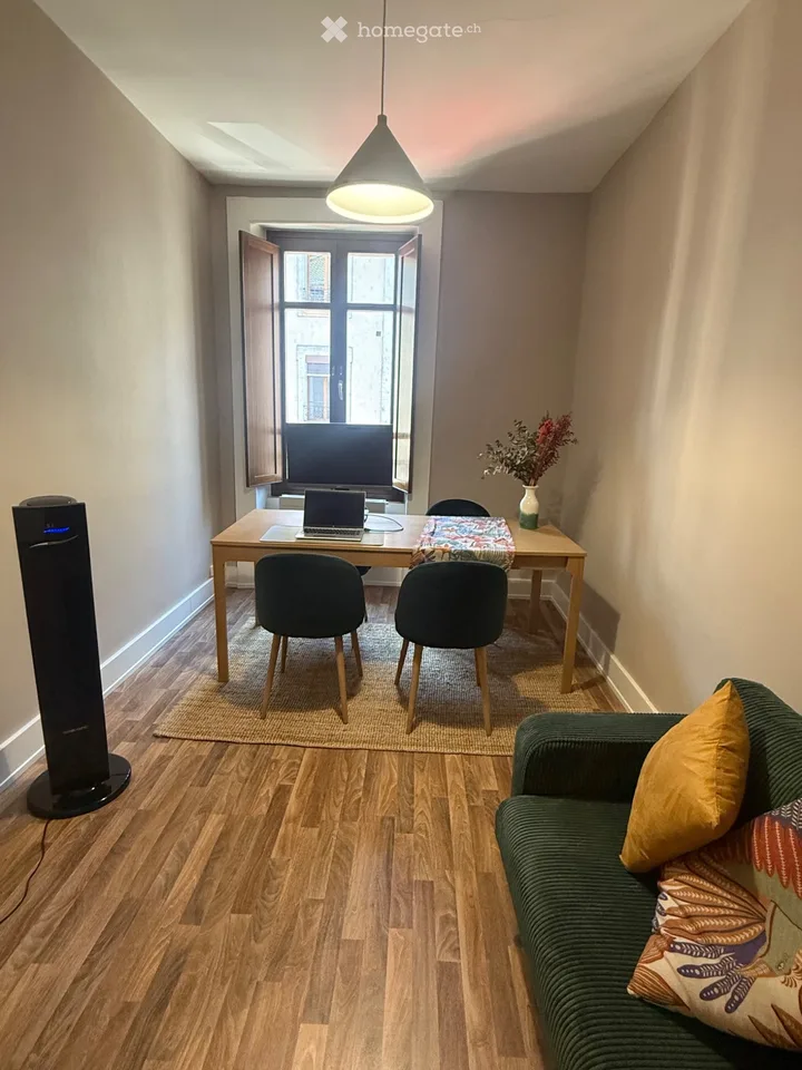Übernahme von 4-Zimmer-Wohnung Eaux Vives ab 1. August