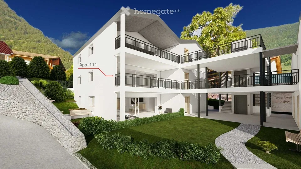 Wohnung 5.5 Zimmer - Martigny-Combe Direktverkauf Neubau