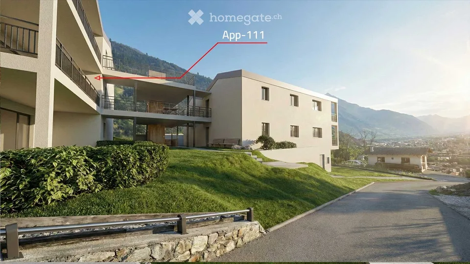 Wohnung 5.5 Zimmer - Martigny-Combe Direktverkauf Neubau