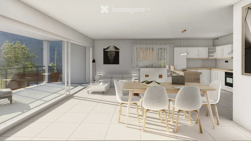 Wohnung 5.5 Zimmer - Martigny-Combe Direktverkauf Neubau
