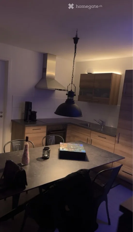 Beautiful 2.5-room modern apartment with large balcony in Cousset