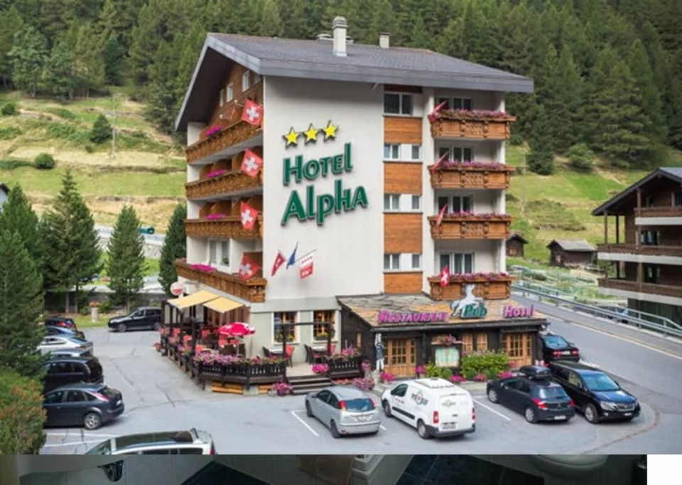 Hotel Alpha schöner Dreisternebetrieb in Saas-Grund.
