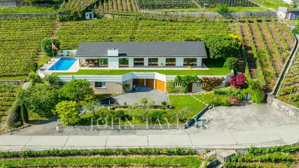 Villa lussuosa nel cuore dei vigneti con vista spettacolare