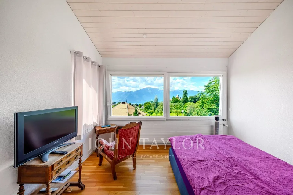 Eigentum mit 12,5 Zimmern im Herzen von Blonay mit Blick auf den See – Foto 22 von 26