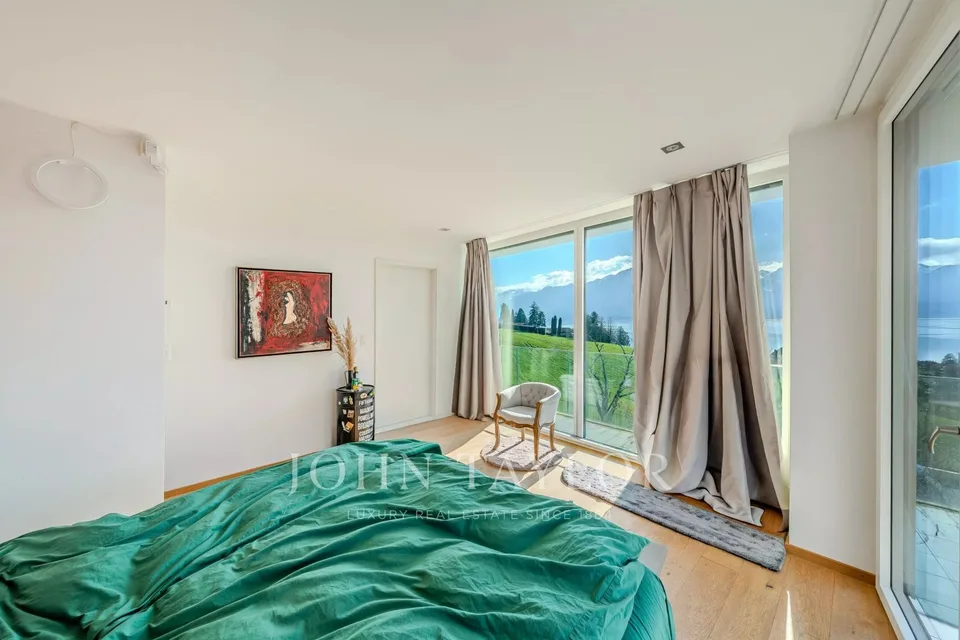 Villa contemporaine avec vue panoramique à Brent