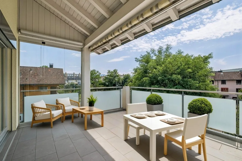 Ein Zuhause zum Aufblühen - Maisonette mit Cheminée und Garten – Foto 11 von 13