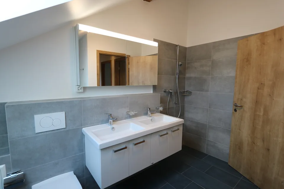 Charmante Duplexwohnung nahe See in Praz