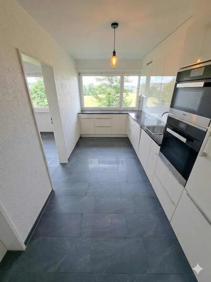 Incantevole appartamento di 4,5 locali con balcone e vista panoramica a Therwil