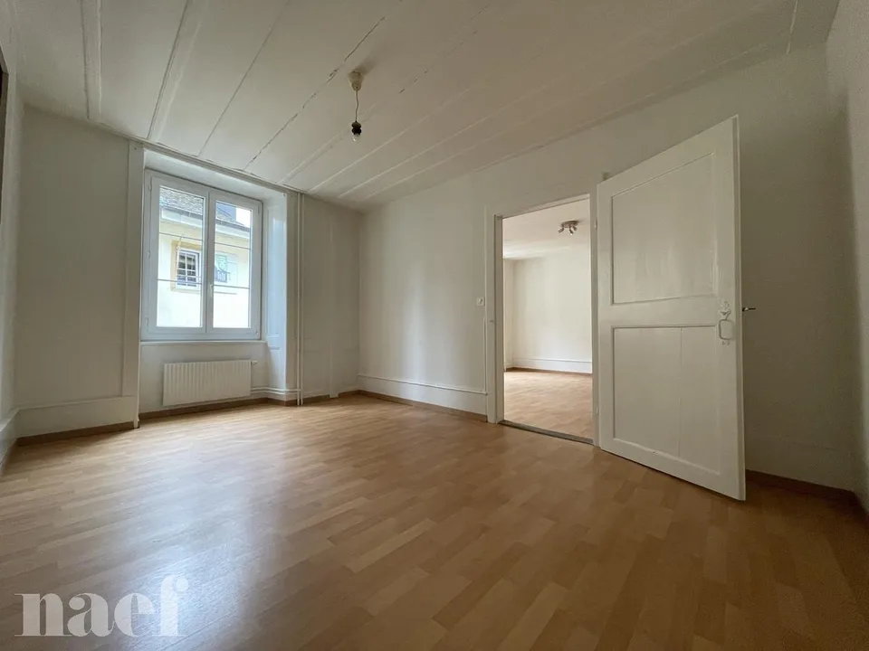 Zweizimmerwohnung im Stadtzentrum von Neuchâtel