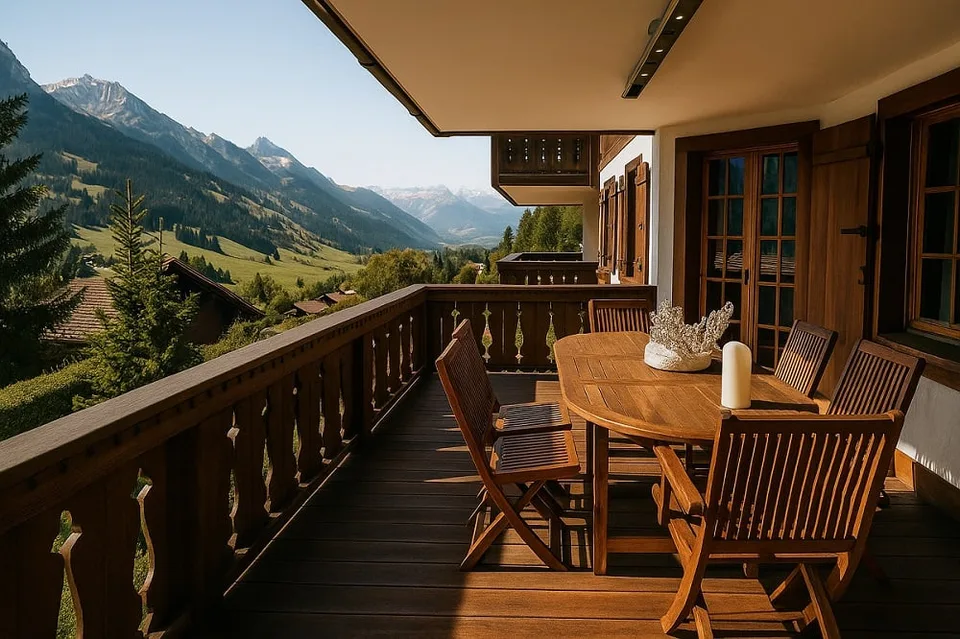 Charming 5.5-Room Alpine Apartment in Rougemont