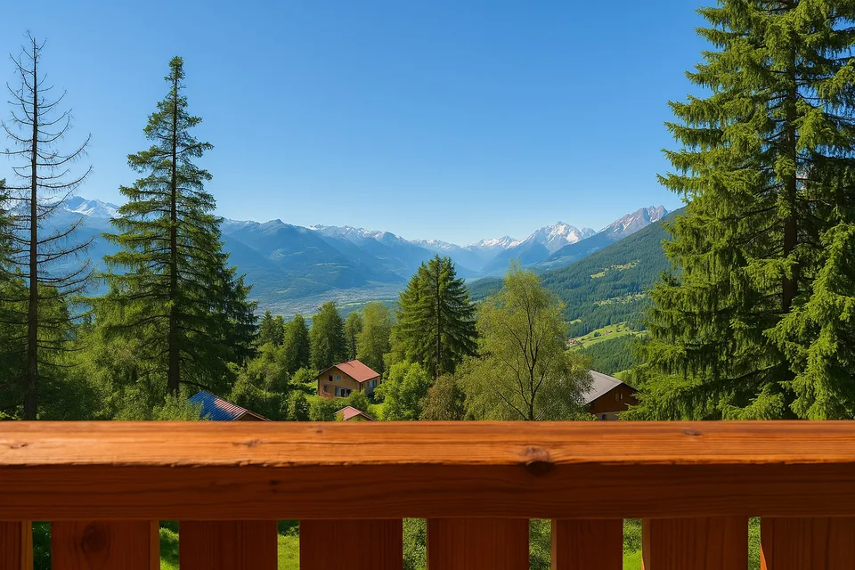 Charmantes 5,5-Zimmer-Alpenapartment in Rougemont