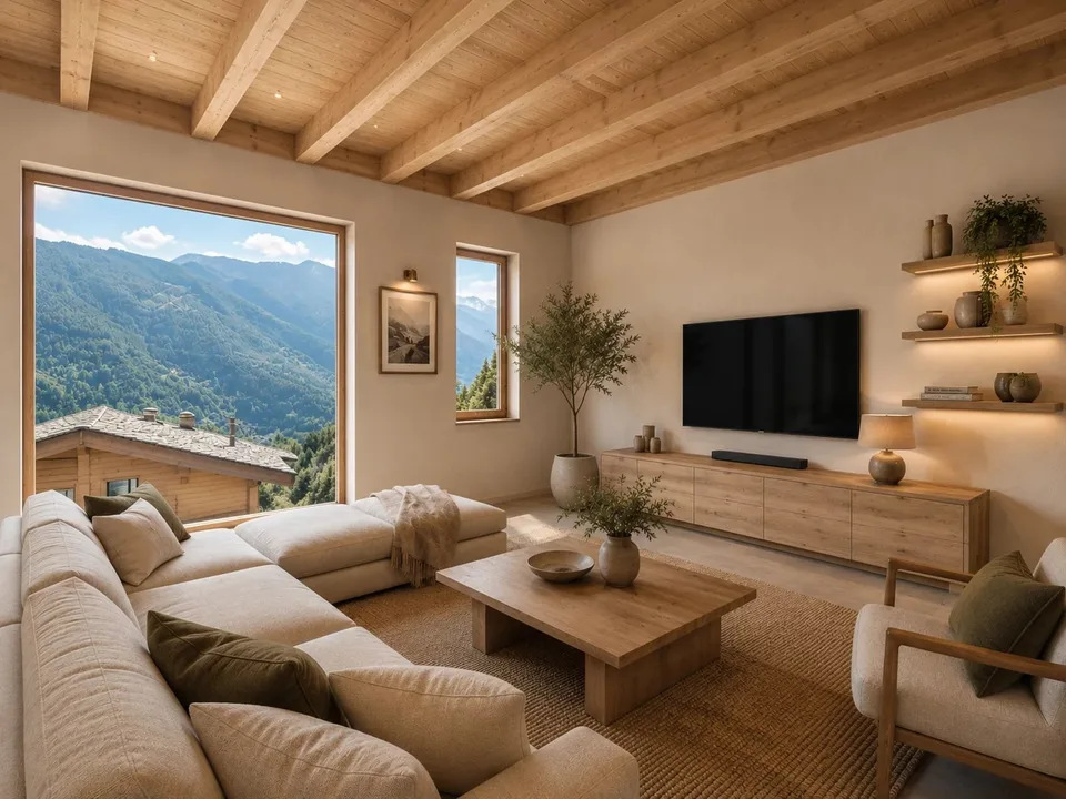 Un chalet d'eccezione in un contesto naturale