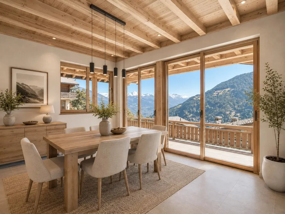 Un chalet d'eccezione in un contesto naturale