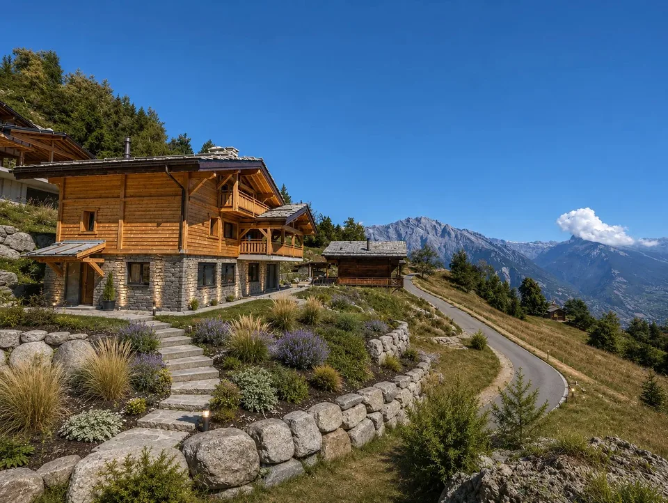 Un chalet d'exception dans un écrin de nature