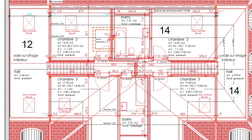 Due appartamenti duplex completamente nuovi di 4 locali al 4° piano con ascensore
