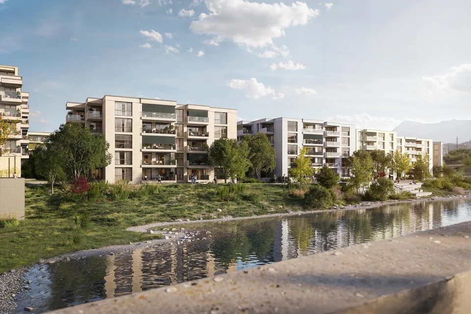 Rüüssegg - Fluss, Stadt, Land