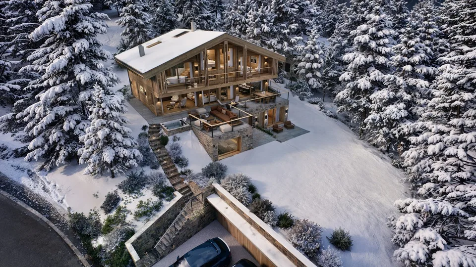 Außergewöhnliches 14-Zimmer-Luxus-Chalet