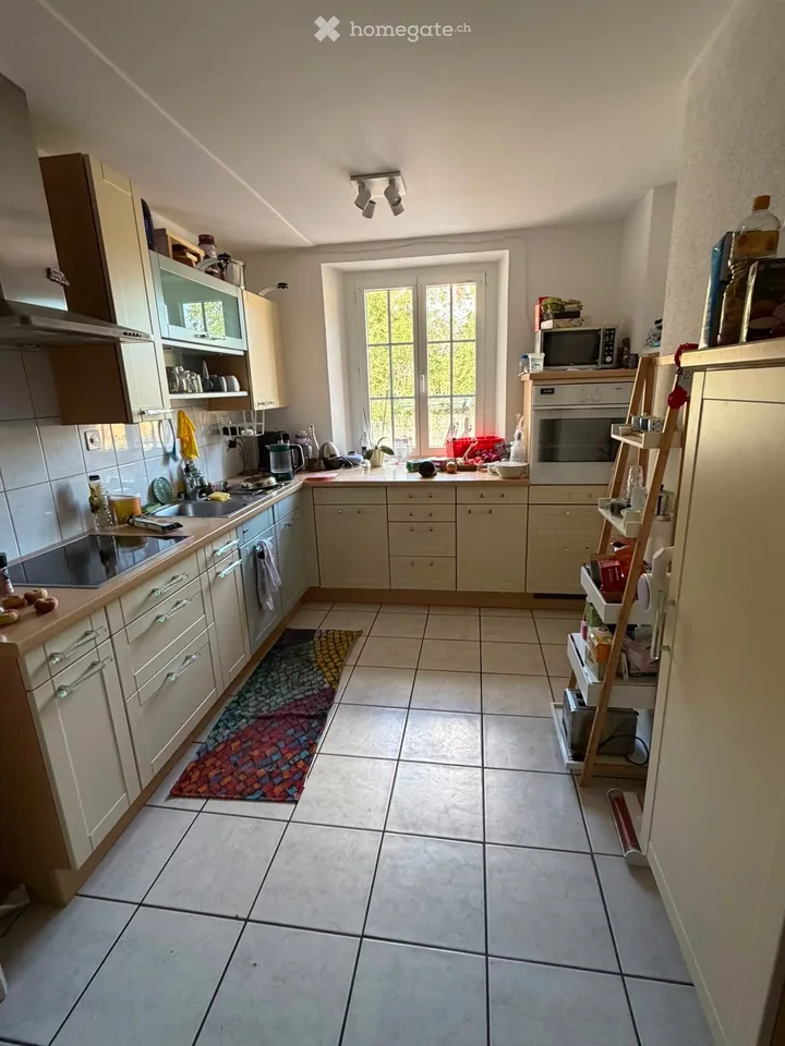 Duplex dans la verdure avec gros garage