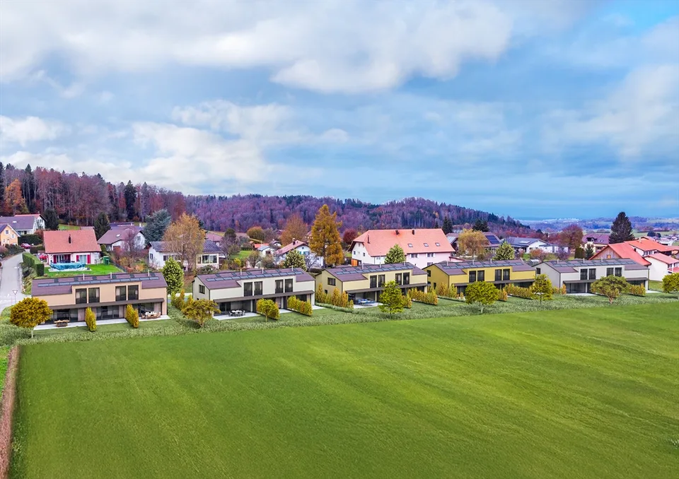Verkauf von 15 Reihenvillen mit 5 und 6 Zimmern in Le Mouret