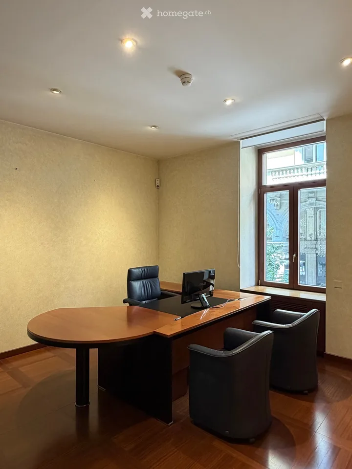 Prestigioso ufficio in affitto nel cuore di Lugano  (Mq da 330 a Mq 540)