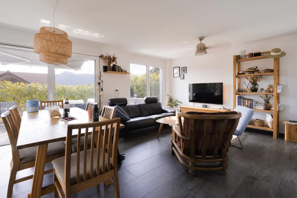 Appartement 3,5 pièces avec terrasse et jardin
